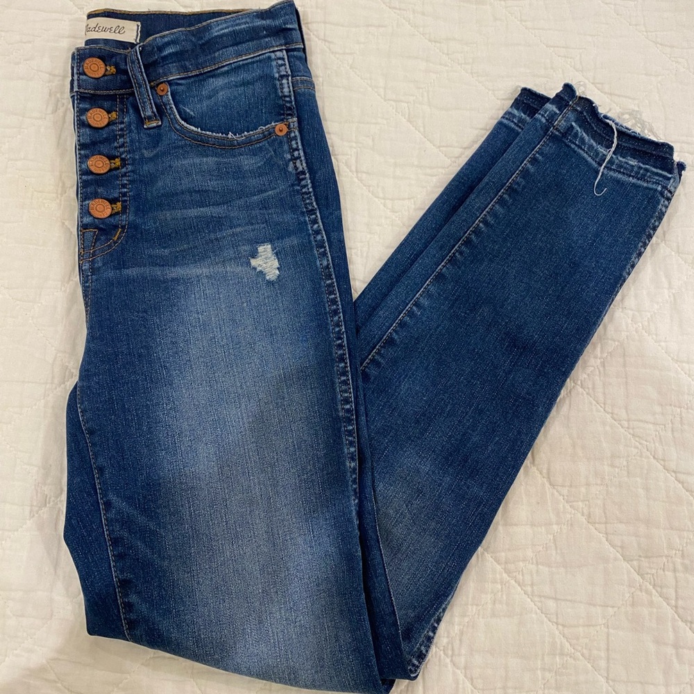 Madewell Raw Hem Jeans